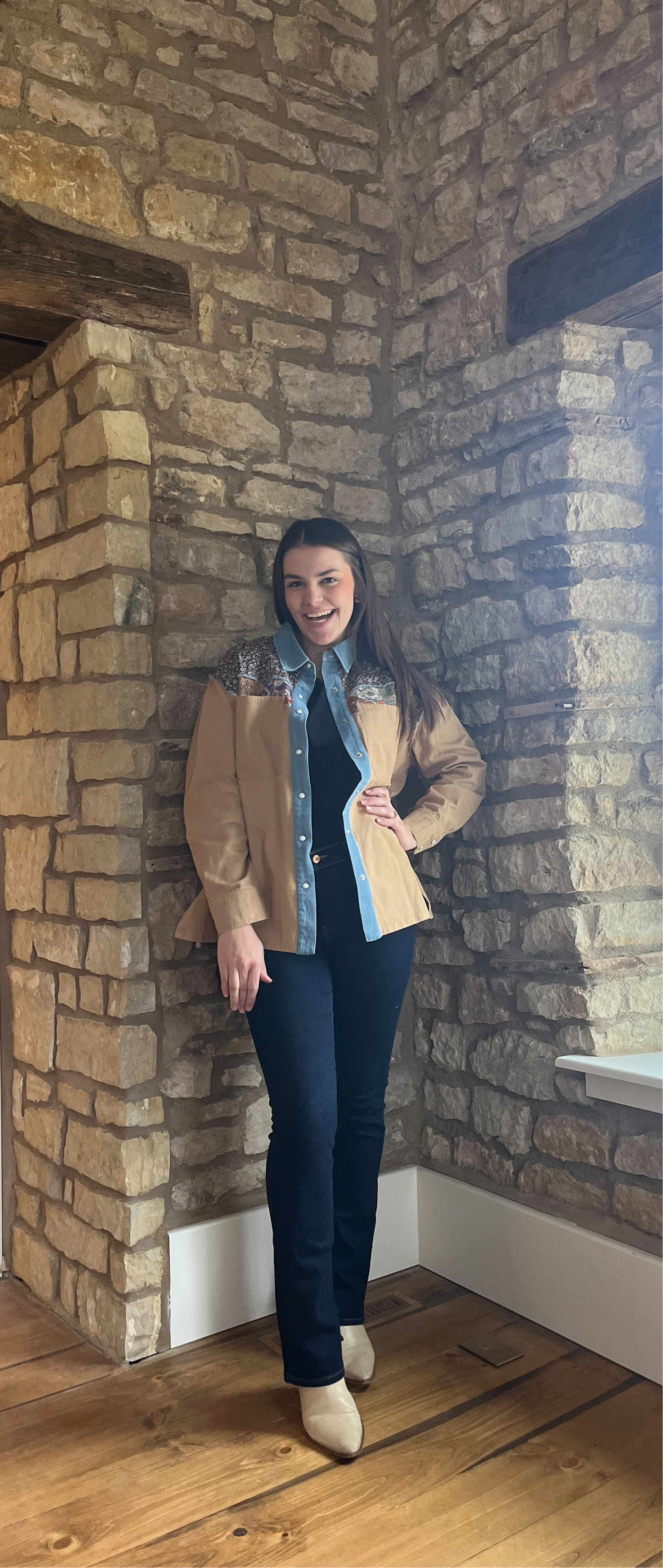 Mixed Media Jacket
