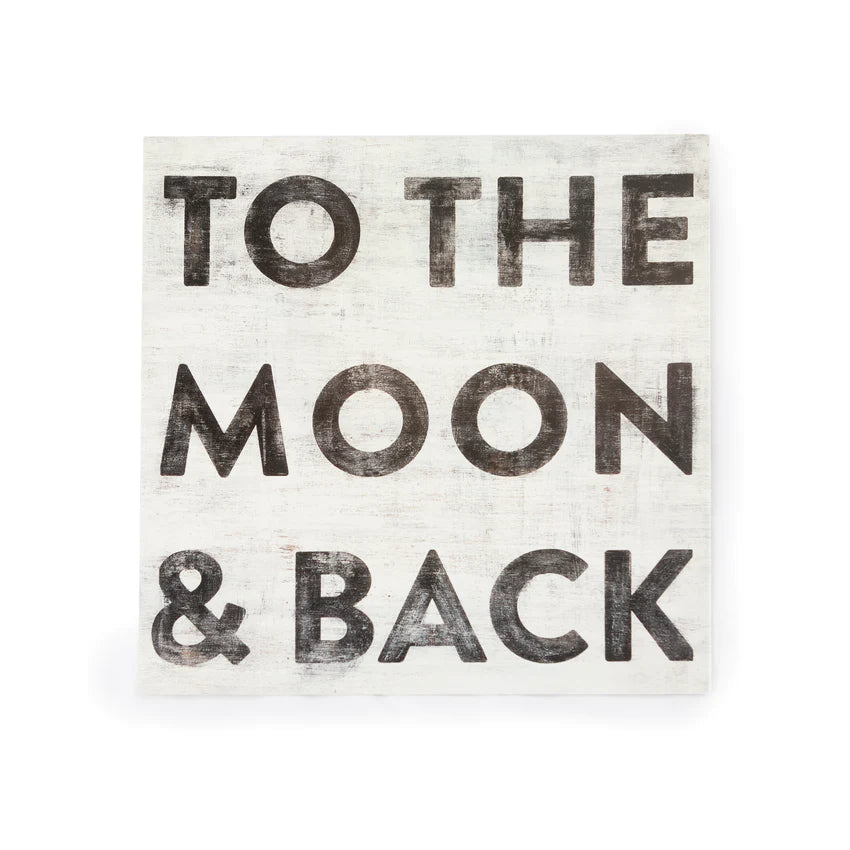 "To The Moon and Back" Art Print