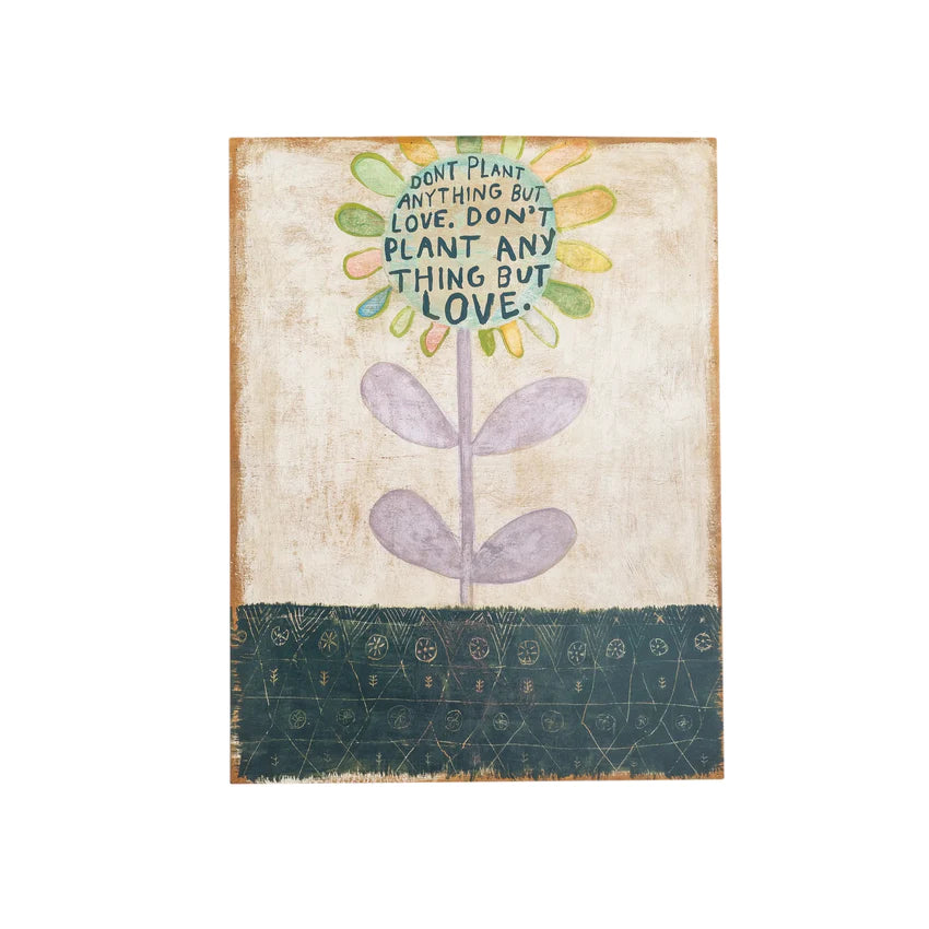 "Plant Love" Handmade Paper Print