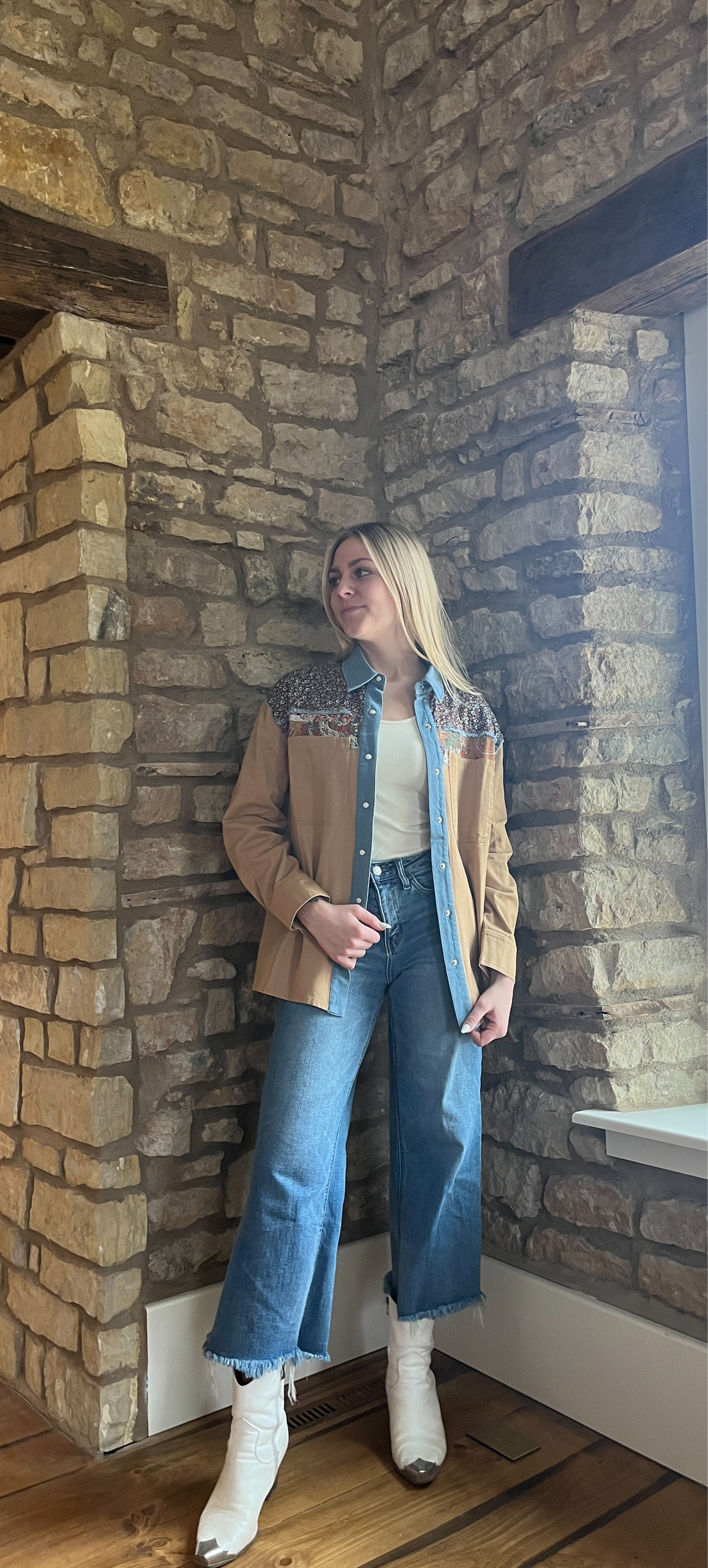 Mixed Media Jacket