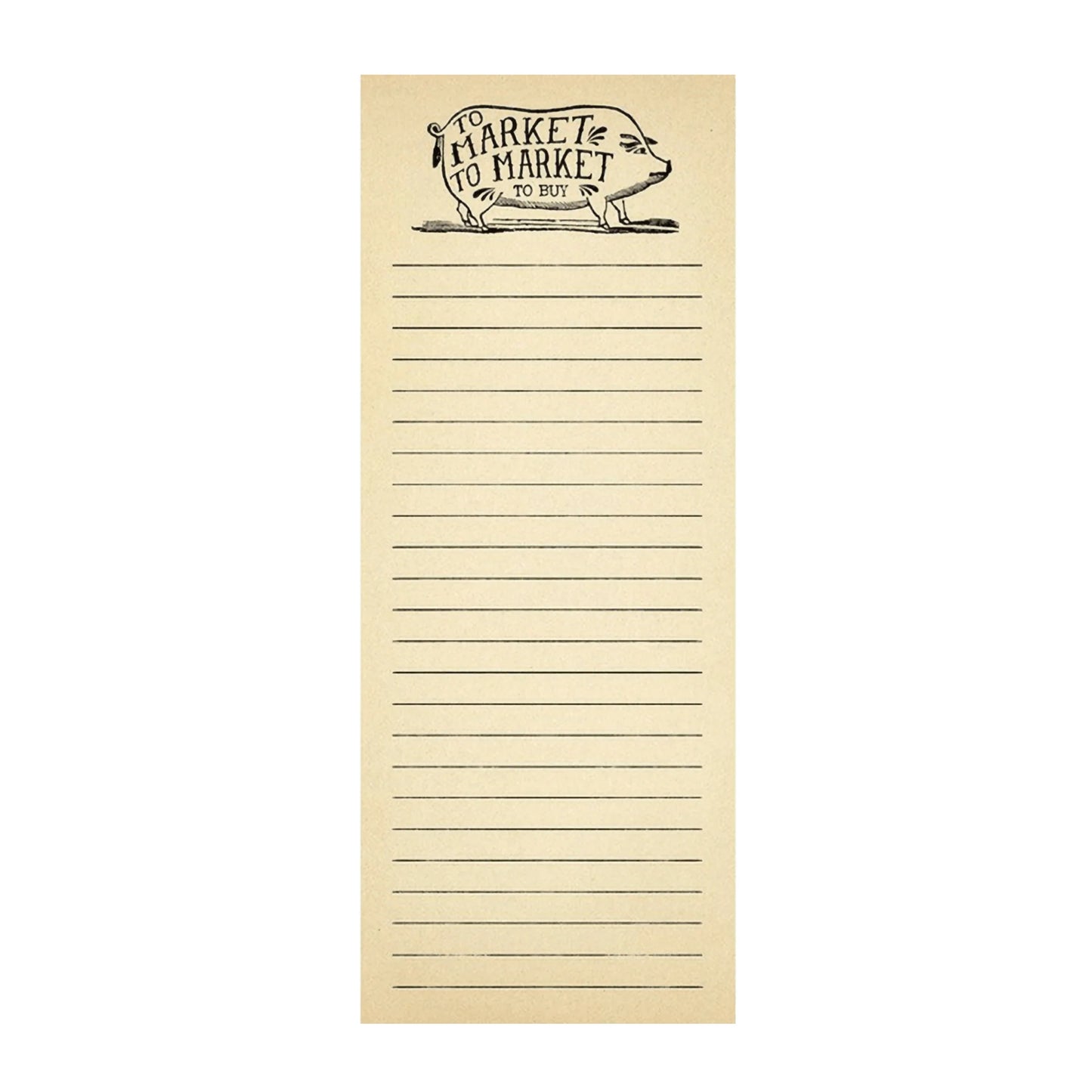 To Market Notepad