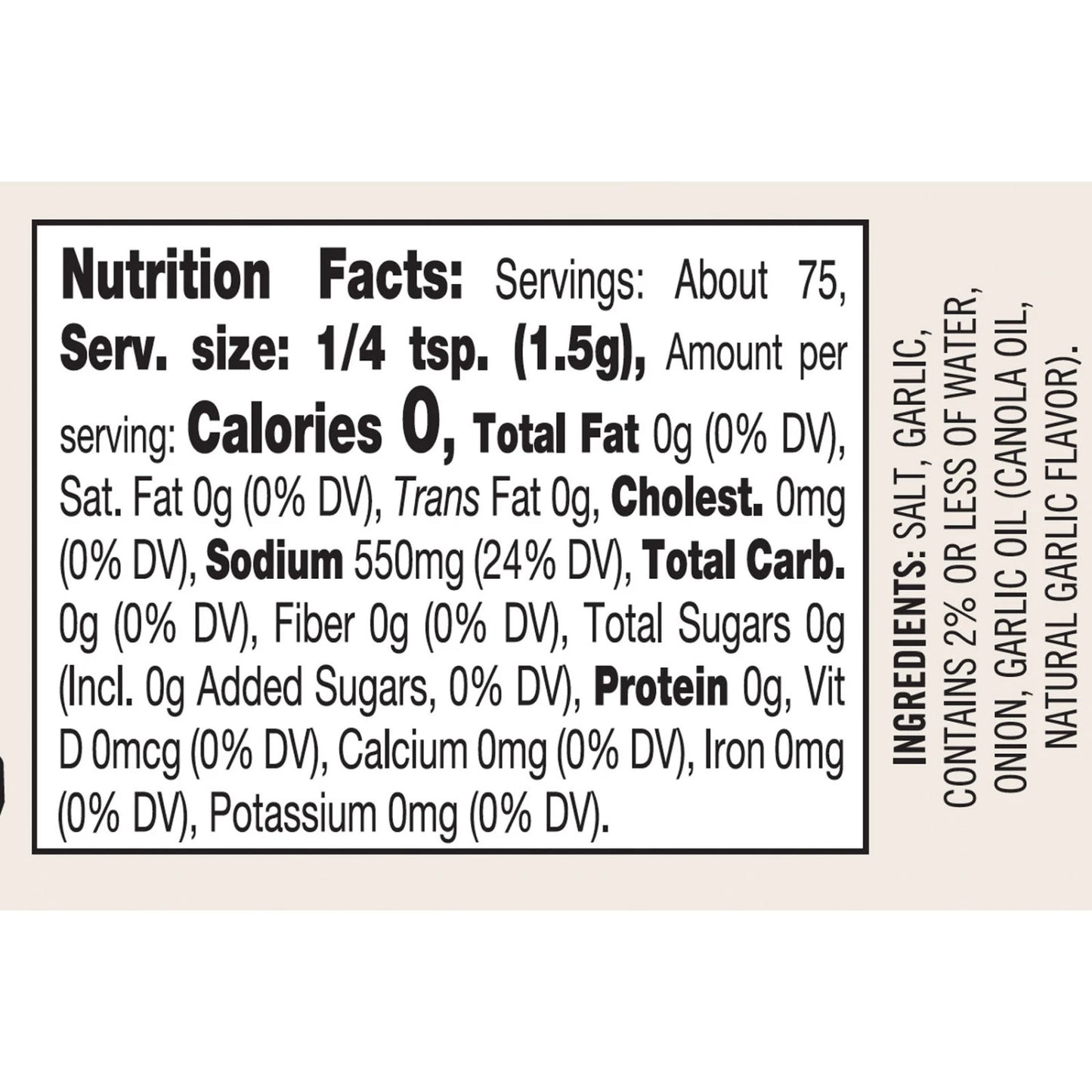 Roasted Garlic Sea Salt