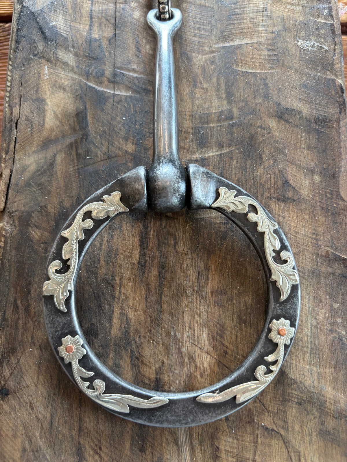 Embellished Equestrian Bit Necklace