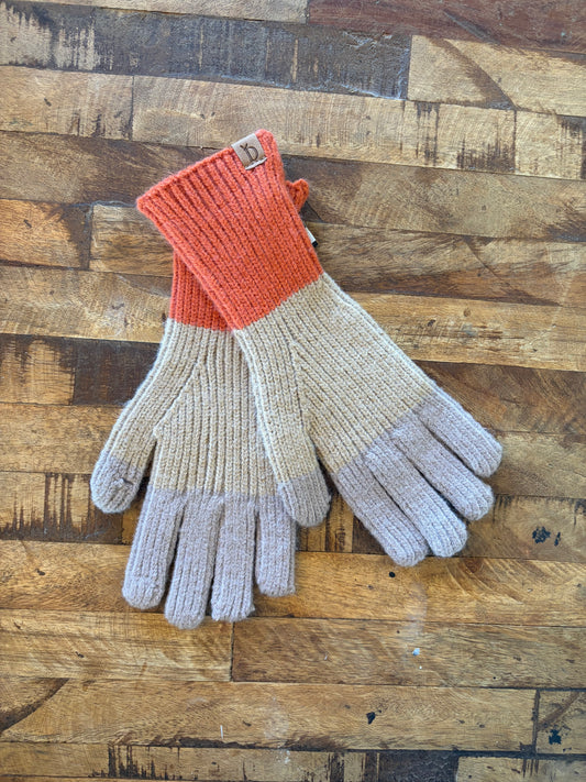 Colorblock Gloves