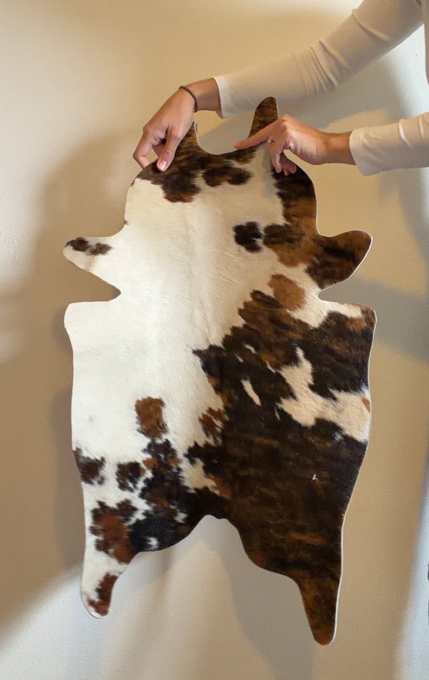 Mini Genuine Cowhide Rug