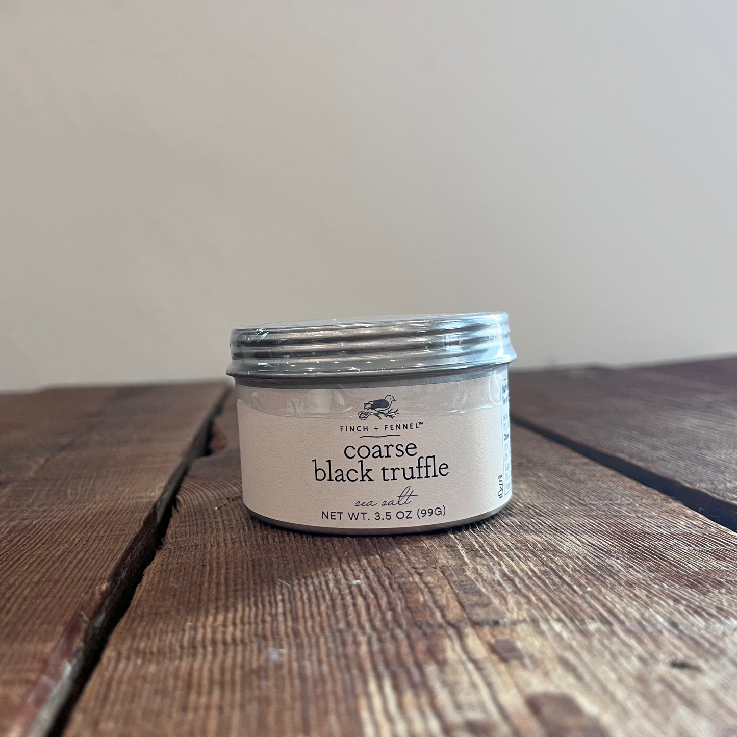 Coarse Black Truffle Sea Salt