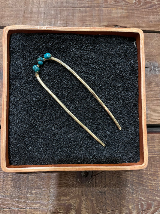 Turquoise Hair Pin