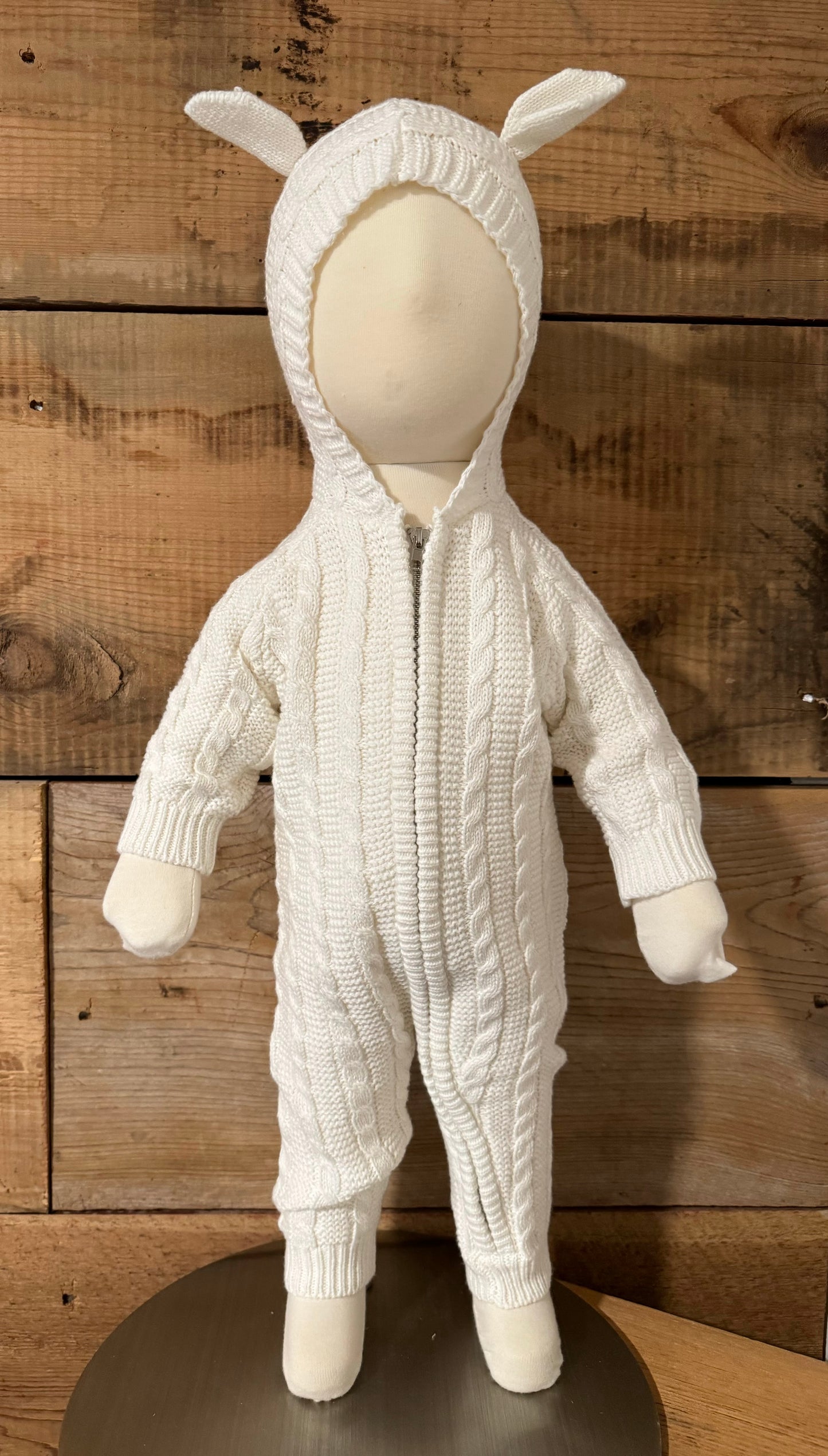 Baby Bear Sweater Knit Jumpsuit